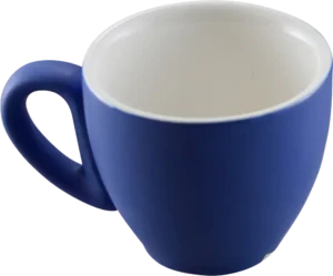 Round Blue Porcelain Espresso Mug 80 Ml 17204182