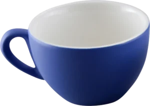 Round Blue Porcelain Coffee Mug 250 Ml 17204184