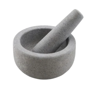 Matt Granite Mortar And Pestle 12X6.5 Cm 10762306