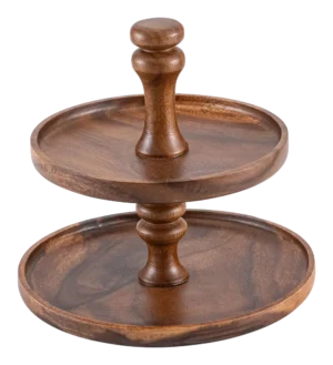 2-Tier Wooden Stand 25 & 30 Cm**17623034