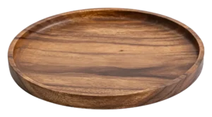 Round Wooden Plate 30X2.5 Cm**17623054