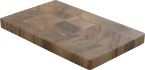 لوح تقطيع لحوم خشبي بني 40×23×3 سم ***10Mp294A