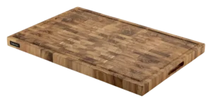 لوح تقطيع لحوم خشبي بني 60×45×3.5 سم ***14500594