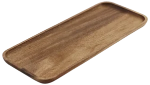 طبق خشبي مستطيل 34×14 سم 17603160