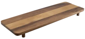 Wooden Serving Platter With Legs 65X22X5 Cm***17605001
