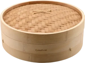 سلة بخار من الخيزران 35 سم ***13406350