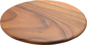 لوح خشبي دائري بني 40×1.8 سم***10613740