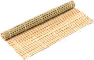 حصيرة سوشي بامبو مسطحة 24X24 ***13400038