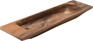 Solid Wood Plate 45X15 Cm***17607881