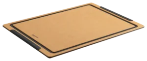 Yellow Compressed Wood Cutting Board 44X32.5X0.6 Cm