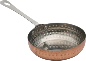 Mini Hammered Copper-Plated Frying Pan 11X3 Cm***13601811