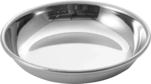 Rounded Stainless Steel Base 10X2 Cm***13603510