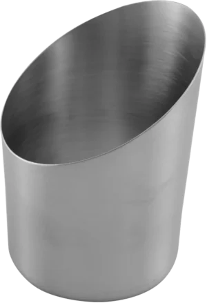 Stainless Steel Slanted Serving Dish 8.5X8.5 Cm***13605500