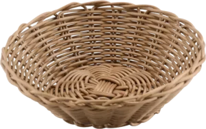 Round Basket Gray 23X6.5 Cm***18752058