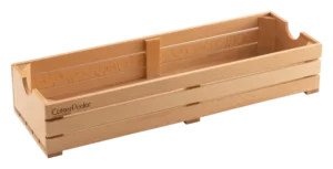 Wooden Stand For 2 Gastronom Molds 1/4 - 26.5X16.2X6.5 Cm 1.5 Liters 12407836