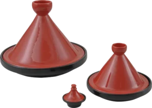 Porcelain Tajine 31Cm Black Red 11004720