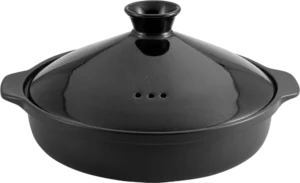 Black Fireproof Porcelain Casserole 40 Cm***20100124