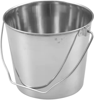 Stainless Steel Bucket 1 Liter 14X10X11Cm***10015022