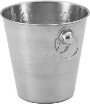 Hammered Stainless Steel Ice Bucket 13X14***10088310
