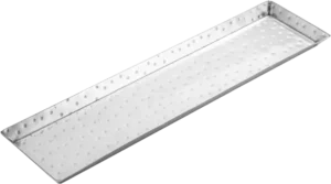 Hammered Stainless Steel Plate 36X9X1.5 Cm***13600363