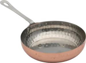 Mini Hammered Copper-Plated Frying Pan 14X3.5 Cm***13601814