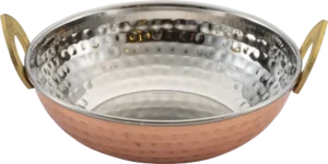 Mini Frying Pan With 2 Copper-Plated Handles 17X5 Cm***13603117