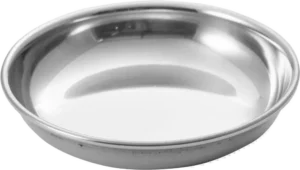 Rounded Stainless Steel Base 8X1.5 Cm***13603508