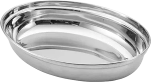 Oval Stainless Steel Serving Dish 19X14 Cm***13607319