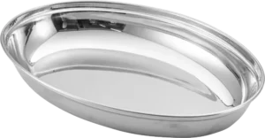 Oval Stainless Steel Serving Dish 30X21 Cm***13607330