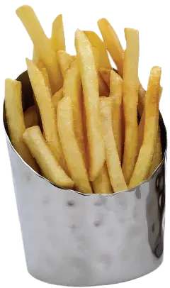 Hammered Stainless Steel Slanted Serving Dish 8.5X8.5 Cm***13615500