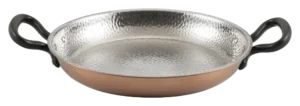 3-Layer Stainless Steel-Aluminum-Copper Frying Pan With 2 Handles 28X4.5 Cm