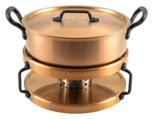 Copper-Plated Stainless Steel Stand 32X12 Cm