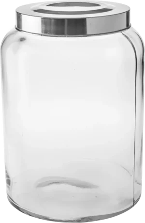 Cookie Jar With Stainless Steel Lid***10008893