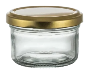 Straight Round Jar Made Of Metal, 150 Ml 141031500