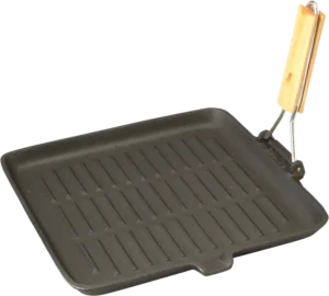 Cast Iron Grill Pan, Foldable Handle, 28 Cm***10630064