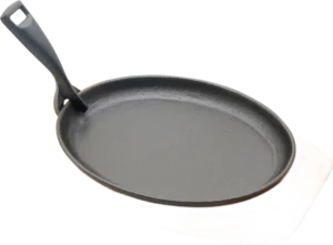 Cast Iron Oval Plate With Base***10630966