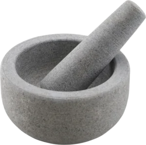 Matt Granite Mortar And Pestle 12X6.5 Cm 10762306