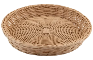 Natural Round Basket 30X5 Cm 18712070