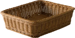 Rectangular Basket, Natural, 36X27X10 Cm 18713009