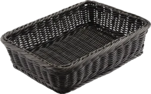 Rectangular Basket Black 36*27*10***18723009