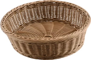 Round Basket Gray 36X10 Cm***18752097