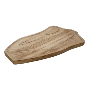 Wooden Display Pallet 80X30, Light Rounded Rectangle