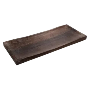 Wooden Display Tray 70X30 Cm, Brown Rectangle