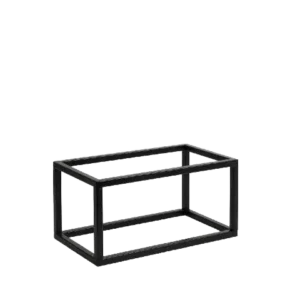 1/3 Metal Cube Stand Black
