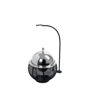 Rattan Serving Dish 30 Cm Height 32 Cm 2500Ml Black