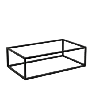 Cube Stand 1/1 Metal Black
