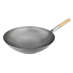 Wok Pan 40 Cm, Wooden Handle ***14001040