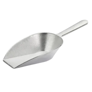Aluminum Food Spoon For Ice, Flat Base, 16 Oz