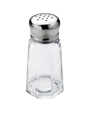 Small Hexagonal Salt Shaker 1Oz