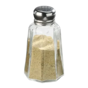 Large Hexagonal Salt Shaker 2Oz